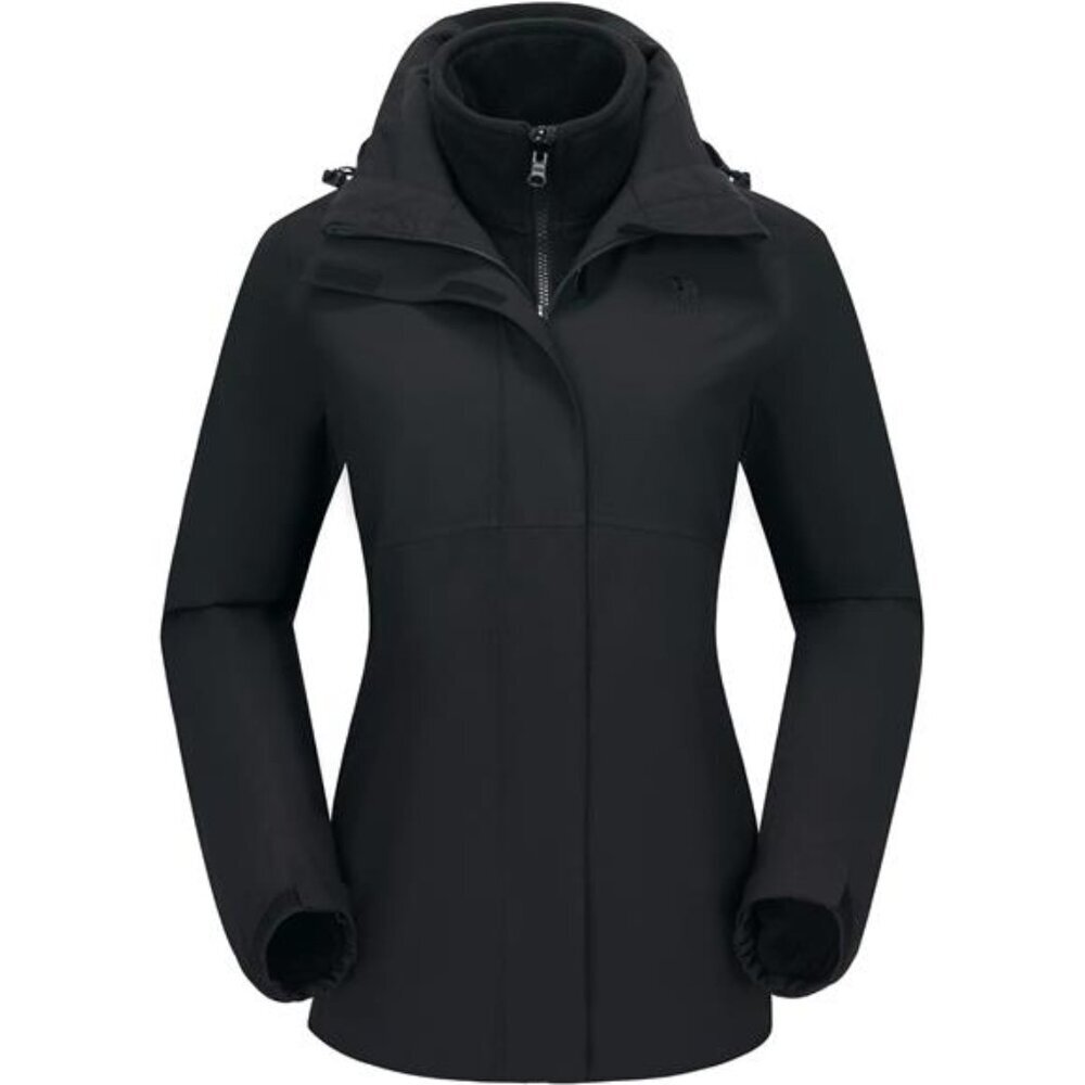 Ski Jackets Waterproof Snow Coat 3 in 1 Jackets Winter Warm Windbreaker Raincoat